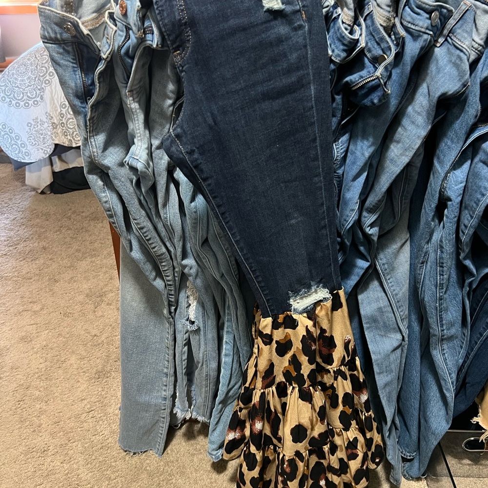 NWOT Express Custom Jeans